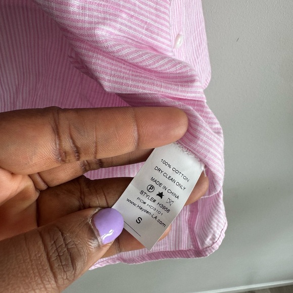 Hayden Soft Pink Ruffle Top - Picture 5 of 6